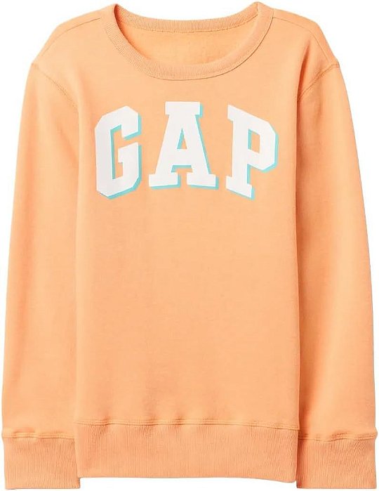Moletinho Gap Laranja Com Logo Super Confortável