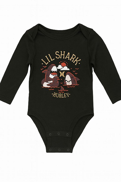 Body Menino Quiksilver Azul Marinho Manga Longa Importado