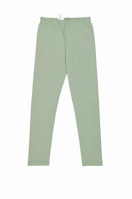 Calça Legging Limited Too Menina - Verde Claro