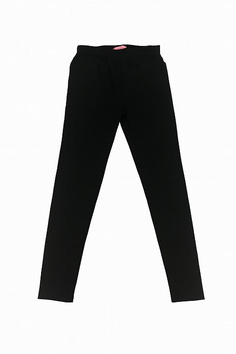 Calça Legging Free Style Menina - Preta