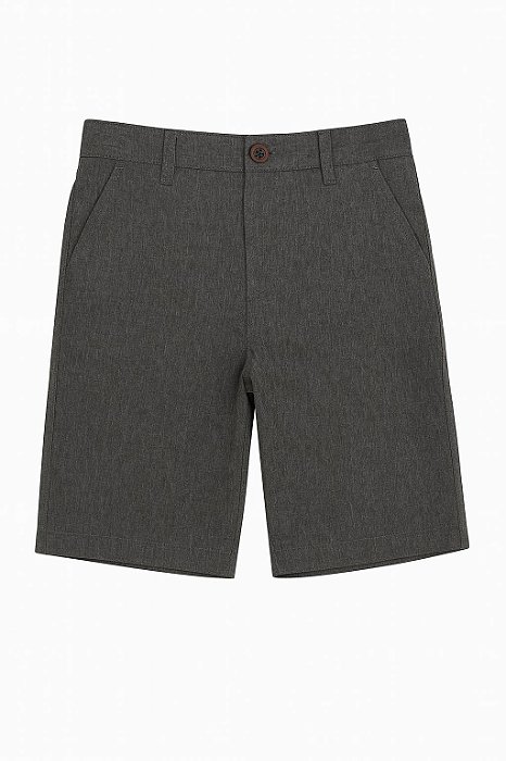 Bermuda Infantil Menino Oshkosh Chumbo com Botão - Importada