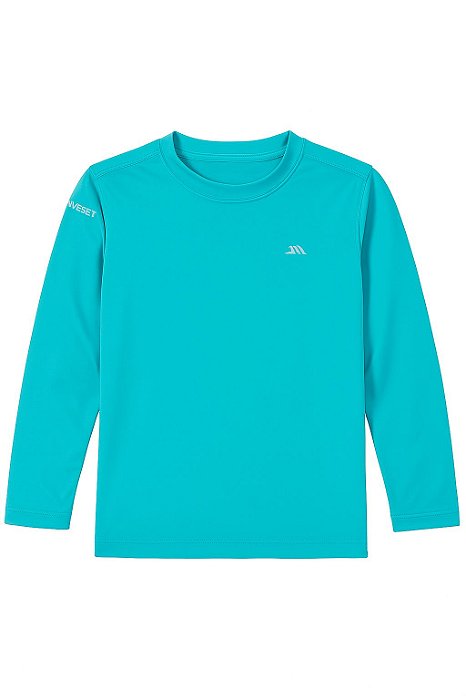 Camiseta Manga Longa Praia Maroot's - Proteção Solar - Verde