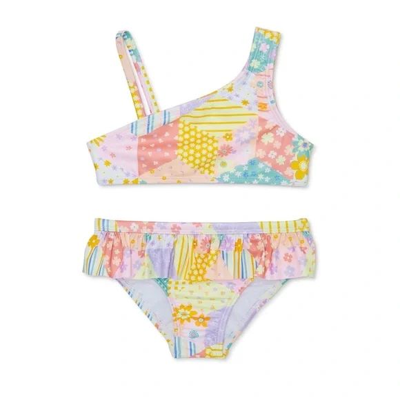 Biquini Infantil Menina Wonder Nation - Praia - Flores - Proteção Solar