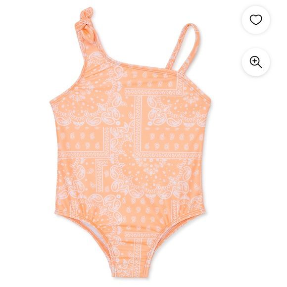 Maiô Infantil Menina Wonder Nation - Praia Laranja - Proteção Solar