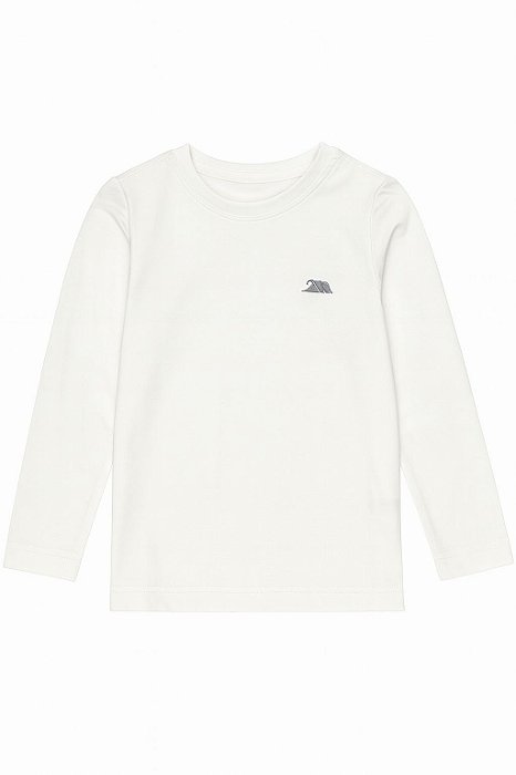 Camiseta Manga Longa Praia Maroot's - Proteção Solar - Branca