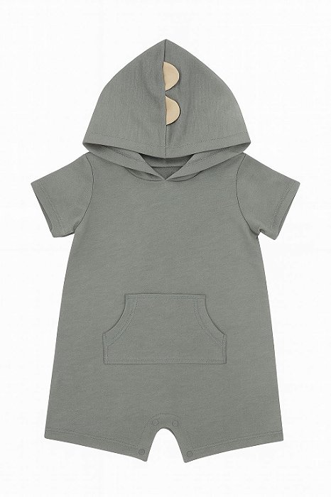 Romper Infantil Menino Carters Verde Gorro Dino