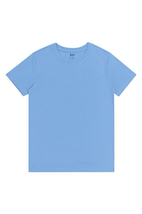 Camiseta Infantil Lee Manga Curta Azul