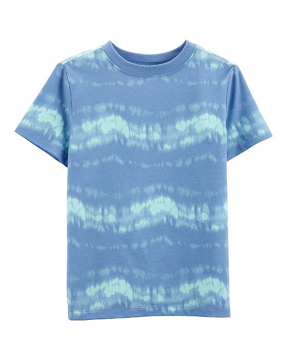 Camiseta Infantil Menino Carters Azul Tie Dye