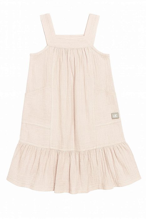 Vestido Infantil Menina Calvin Klein Rosa