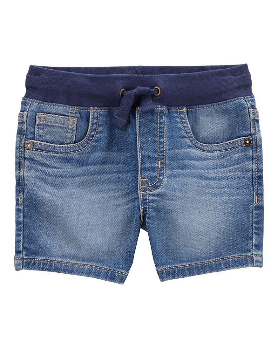 Bermuda Infantil Menino Oshkosh Jeans Cós Azul