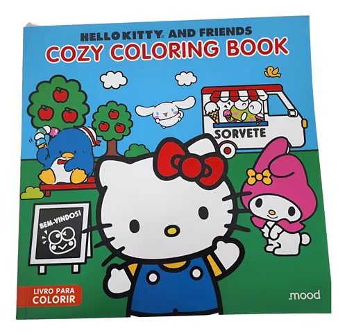 Livro para Colorir Hello Kit