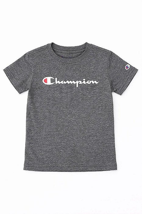 CAMISETA INFANTIL MENINO CHAMPION CHUMBO LOGO BRANCA