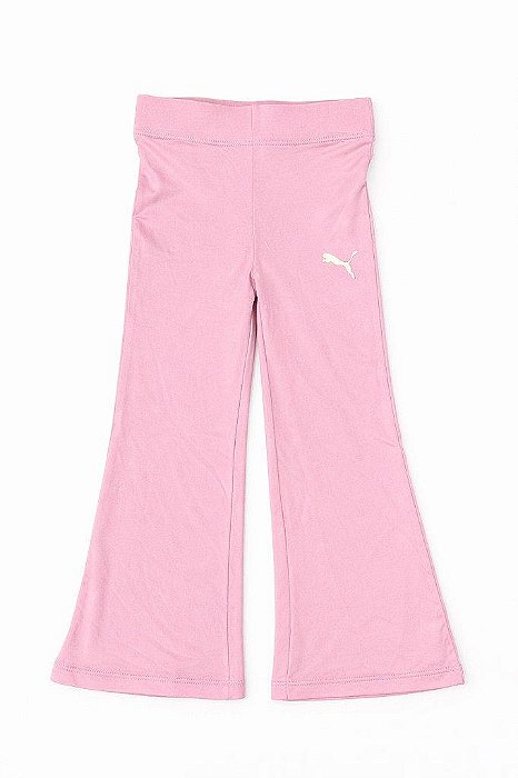 CALÇA LEGGING INFANTIL MENINA PUMA FLARE ROSA