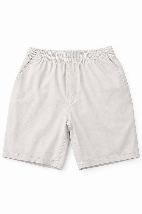 BERMUDA INFANTIL MENINO CALVIN KLEIN CINZA SARJA