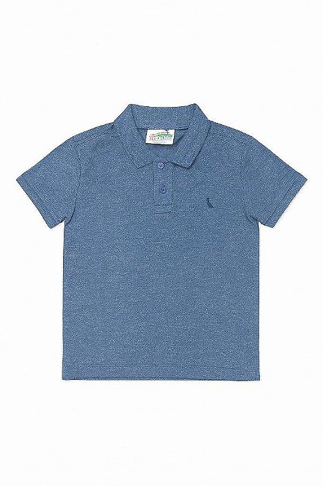 CAMISETA INFANTIL MENINO RESERVA AZUL MARINHO GOLA POLO