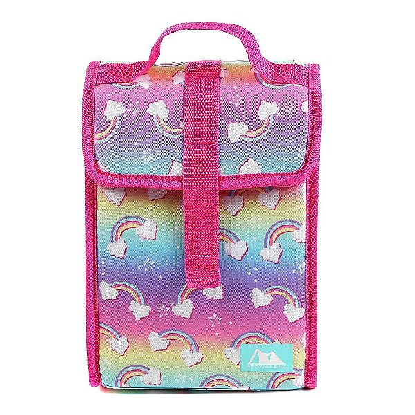 LANCHEIRA TÉRMICA INFANTIL MENINA ARCTIC ZONE ROSA ARCO-ÍRIS