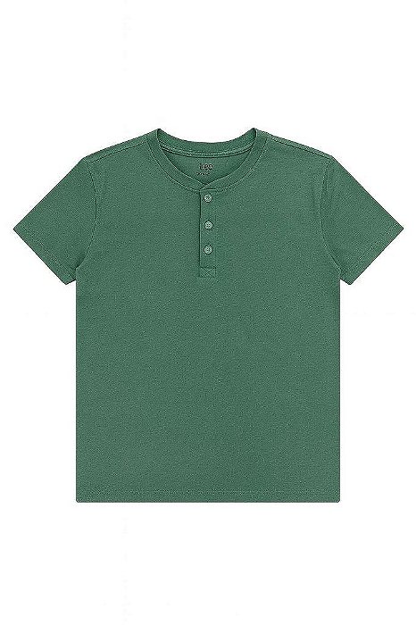 CAMISETA INFANTIL LEE MANGA CURTA VERDE