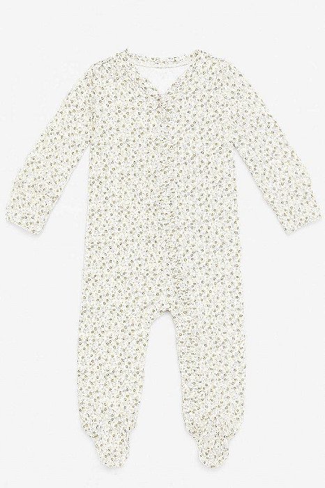 MACACÃO MENINA GAP CANELADO FLORES - IMPORTADO