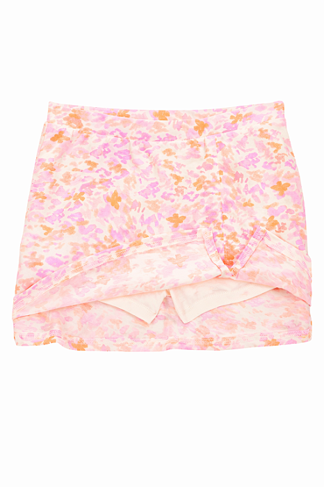 SAIA FLORAL ROSA E LARANJA ALGODÃO CARTERS MENINA