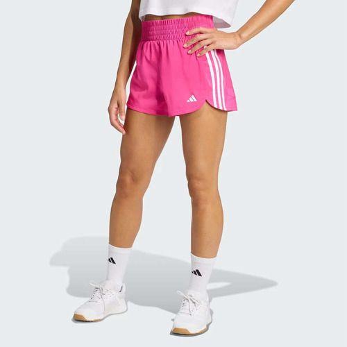 SHORTS INFANTIL MENINA ADIDAS ROSA DRY FIT ESPORTIVO