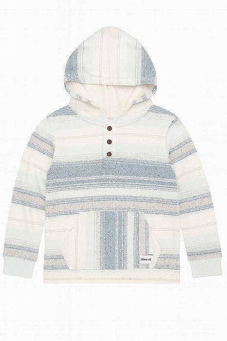 MOLETOM HURLEY MENINO ATOALHADO COM GORRO IMPORTADO