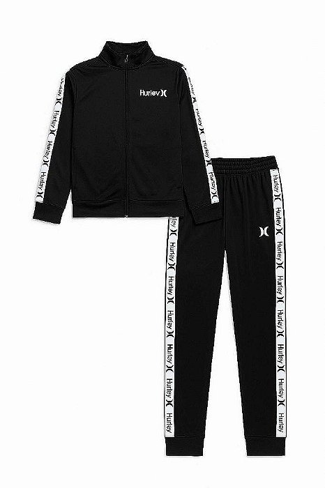 CONJUNTO INFANTIL 2 PEÇAS MENINO HURLEY TIBERIO PRETO ORIGINAL IMPORTADO