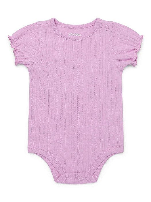 BODY INFANTIL MENINA GARANIMALS ROSA CANELADO IMPORTADO