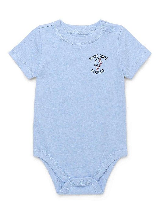 BODY INFANTIL MENINO GARANIMALS AZUL CLARO RAIO IMPORTADO