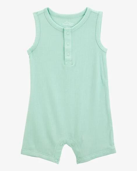 ROMPER BEBÊ CARTER?S PURELYSOFT CANELADO VERDE