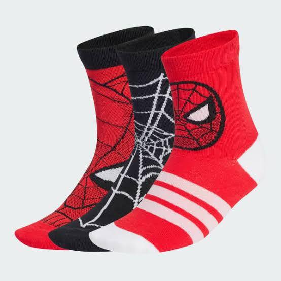 MEIA INFANTIL ADIDAS HOMEM-ARANHA ORIGINAL IMPORTADA