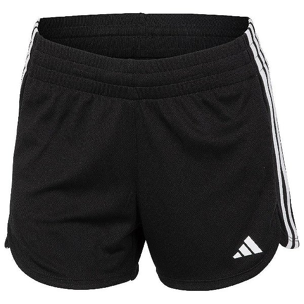 SHORTS INFANTIL MENINA ADIDAS PRETO DRY FIT