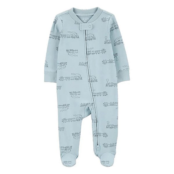 MACACÃO CARTER?S ALGODÃO VERDE TREM ? CONFORTO E DIVERSÃO