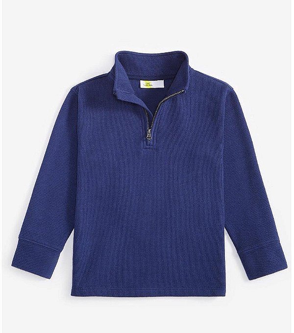 ROUPA INFANTIL MENINO EPIC THREADS CARDIGAN AZUL MARINHO ZÍPER