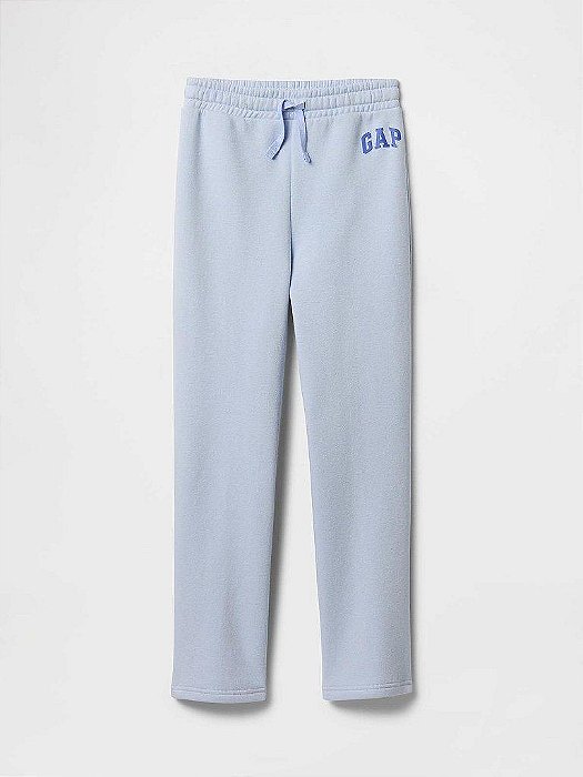 CALÇA INFANTIL MENINA GAP ? MOLETOM AZUL CONFORTO E ESTILO