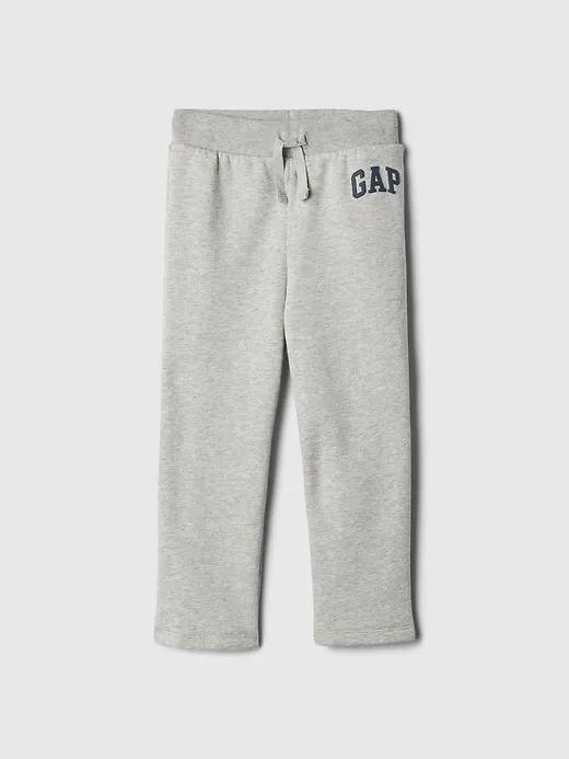 CALÇA MOLETOM INFANTIL GAP CINZA FORRADA FLEECE