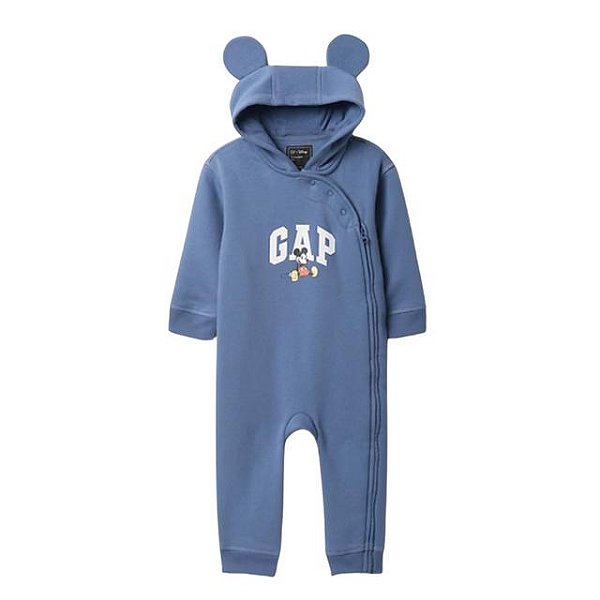 MACACÃO INFANTIL GAP AZUL MOLETOM MICKEY ? MENINO