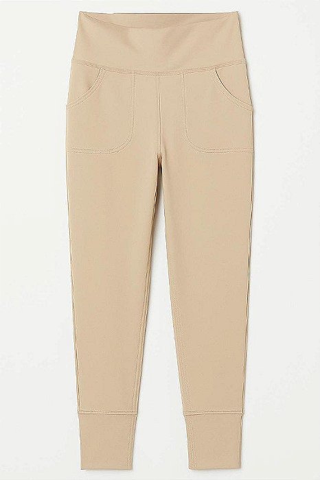 LEGGING INFANTIL OLD NAVY MENINA ? BEGE COM ELASTANO CONFORTÁVEL