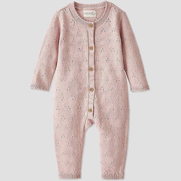 MACACÃO INFANTIL MENINA CARTER?S LITTLE PLANET FIO ROSA