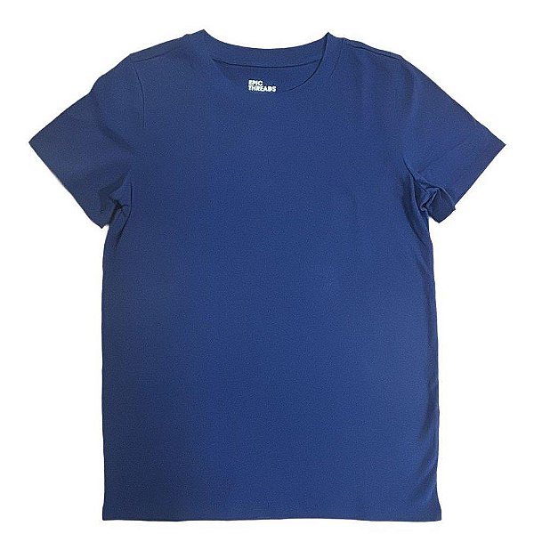 CAMISETA INFANTIL EPIC AZUL MARINHO MANGA CURTA MENINO