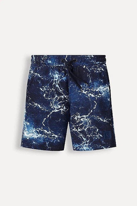 BERMUDA INFANTIL RESERVA AZUL MAR ? MENINO