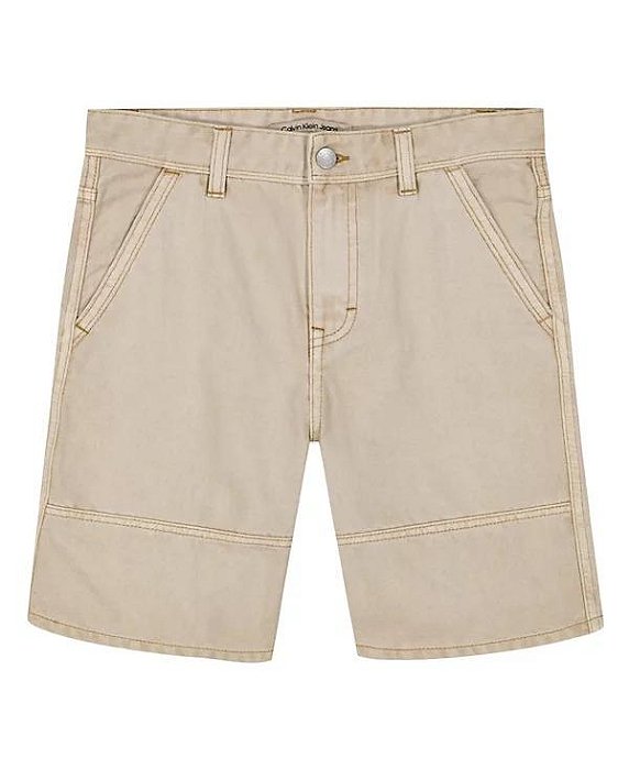 BERMUDA JEANS BEGE CALVIN KLEIN INFANTIL