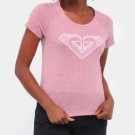 CAMISETA INFANTIL ROXY ROSA ? MANGA CURTA ESTILO E CONFORTO MENINA