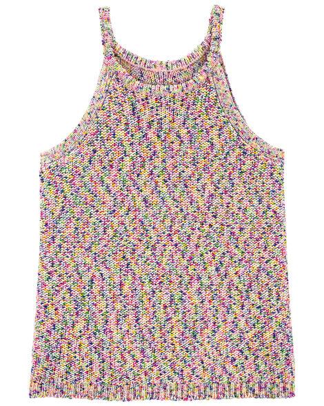 ROUPA INFANTIL MENINA OSHKOSH REGATA COLORIDA CROCHÊ