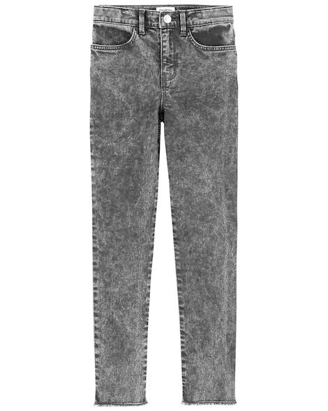 CALÇA JEANS INFANTIL MENINA OSHKOSH PRETA