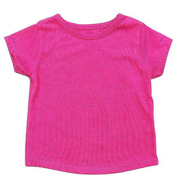 CAMISETA INFANTIL MENINA GARANIMALS PINK CONFORTÁVEL E ESTILOSA