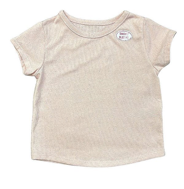 CAMISETA INFANTIL MENINA GARANIMALS ROSA CONFORTÁVEL E ESTILOSA