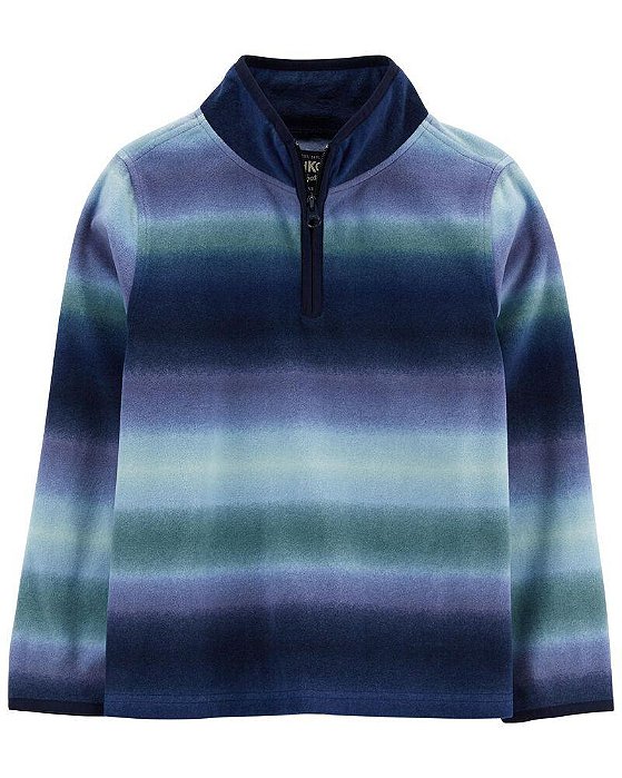 BLUSA FLEECE CARTERS OSHKOSH AZUL TIE DYE SUPER QUENTINHA