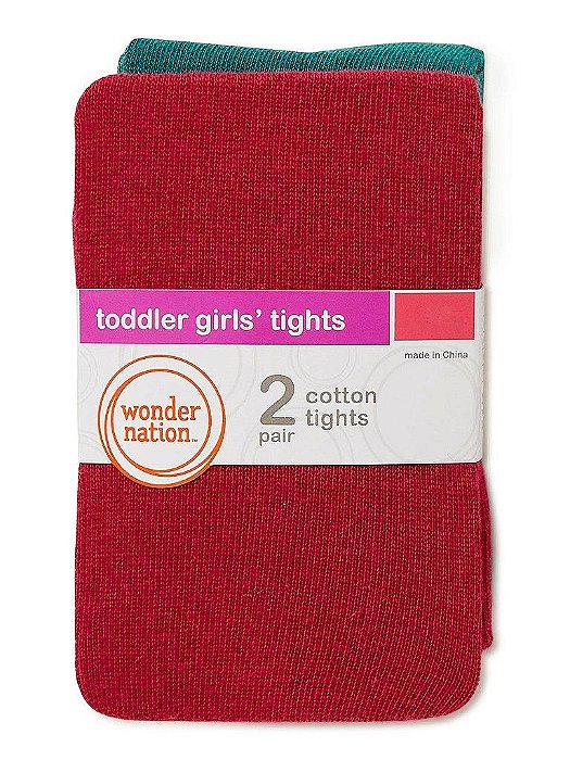 MEIA CALÇA WONDER NATION PINK E VERDE