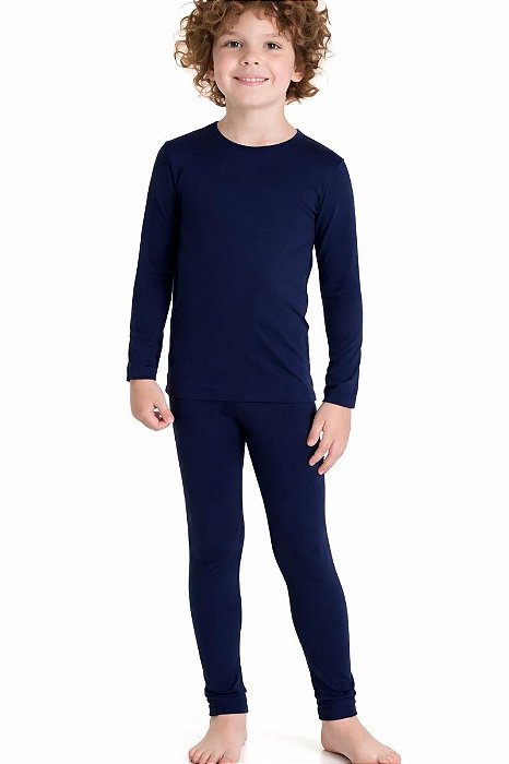 CONJUNTO TÉRMICO DADOMILE AZUL GOLA CARECA