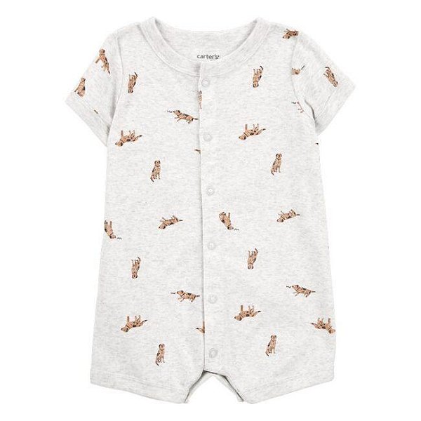 ROMPER MENINO CARTERS CINZA CACHORRO